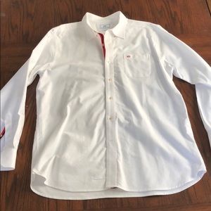 Southern Tide White Button Down